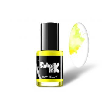 Color ink NEON YELLOW