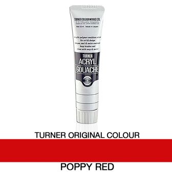 Turner Poppy Red - 20ml